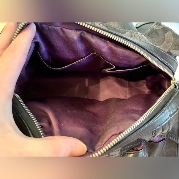 Coach 3 Compartment Op Art Maggie Madison Handbag - Picture 11 of 11